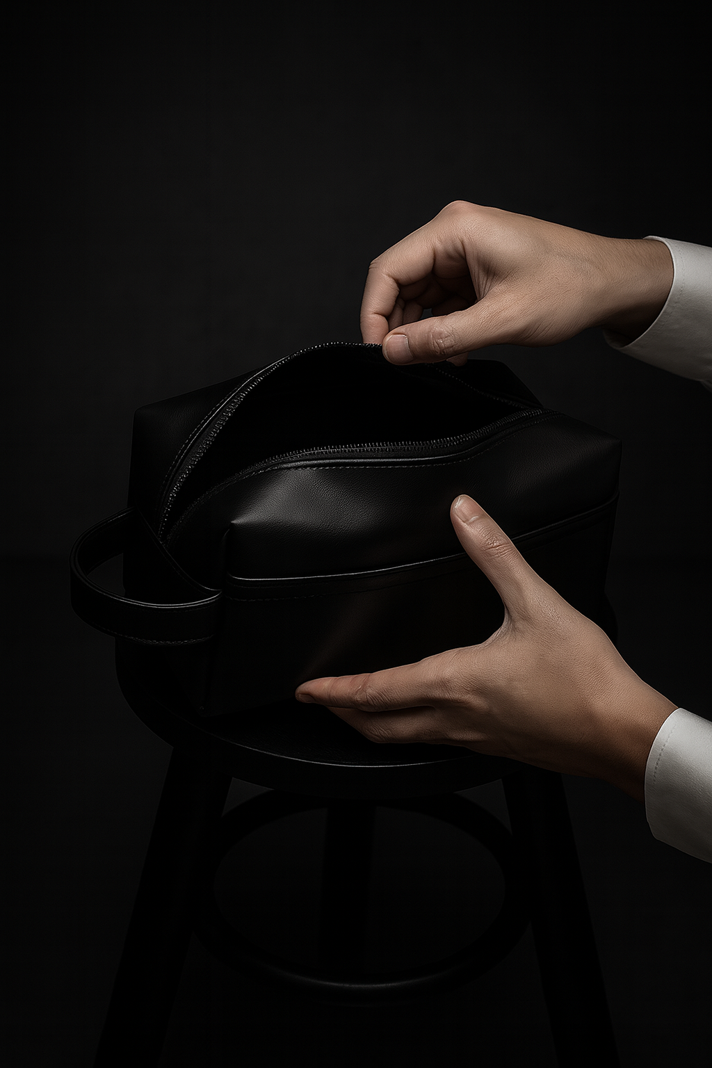 Necessaire Masculina Minimalista Vetro