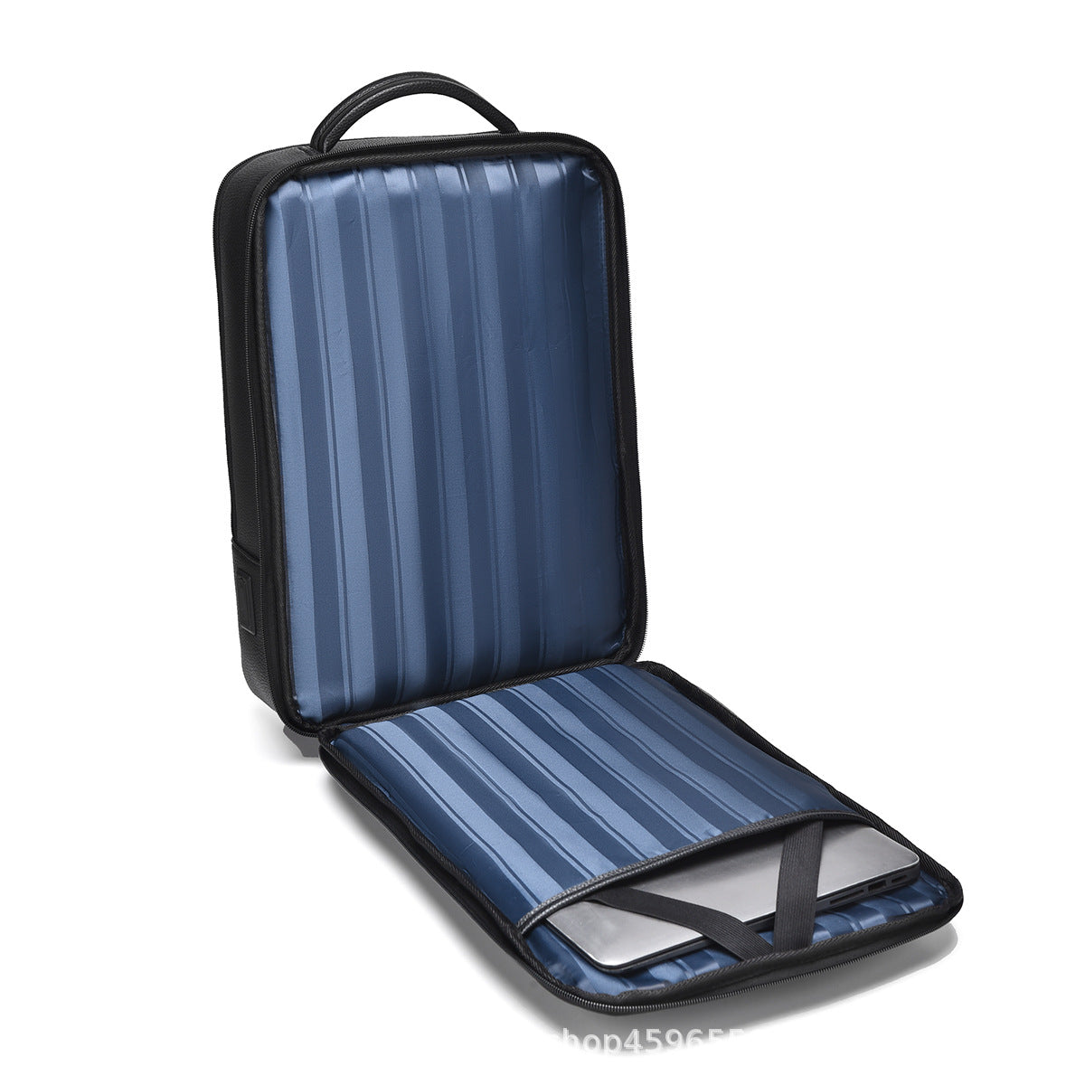 Mochila masculina de couro para notebook Prime