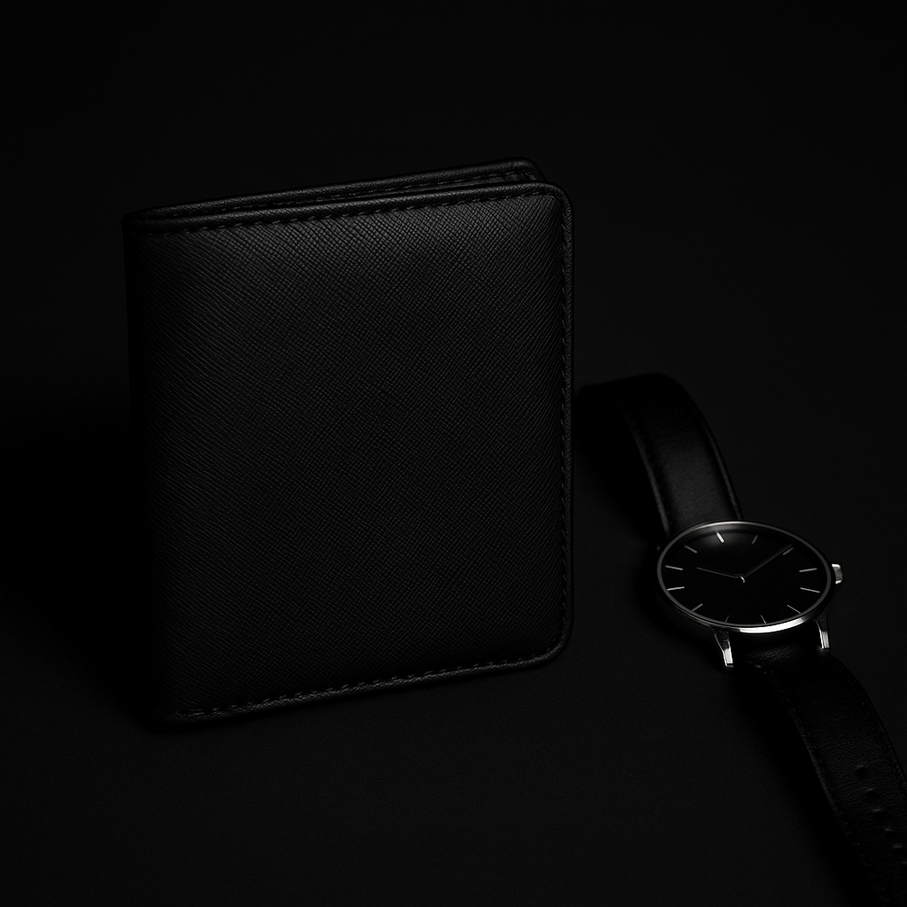 Carteira masculina moderna Luxe