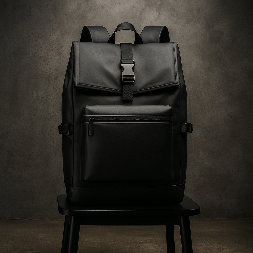 Mochila masculina minimalista para notebook Voyager