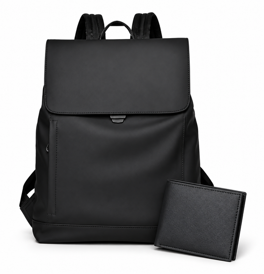 Mochila Noir + Carteira Essence