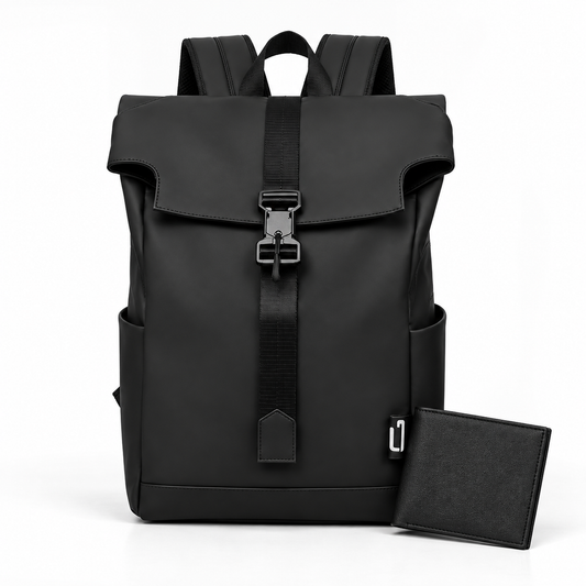 Mochila Baron + Carteira Essence